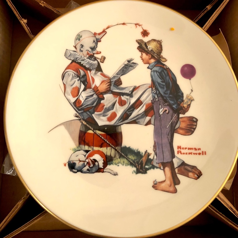 The Clown Collectible Plate